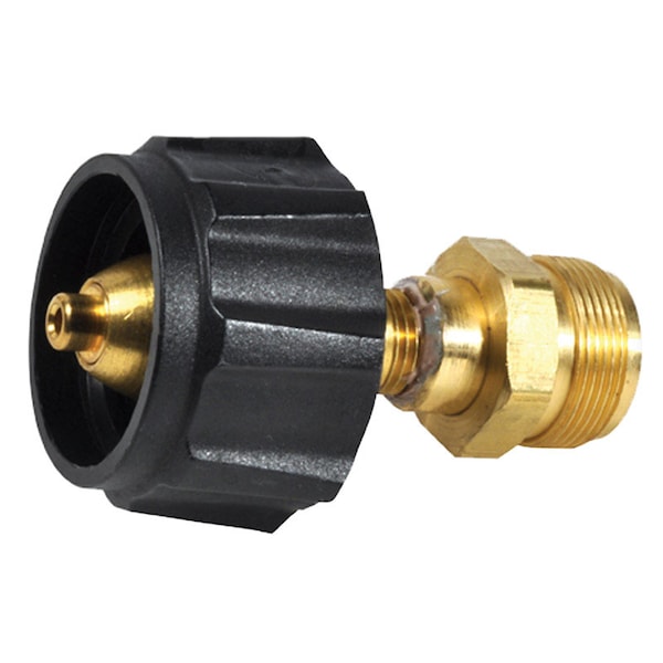 B & K Mr. Heater 1 in. D Brass End Fitting w/Acme Nut x Male Throwaway Cylinder Thread Cylinder Adapter F276133 - main